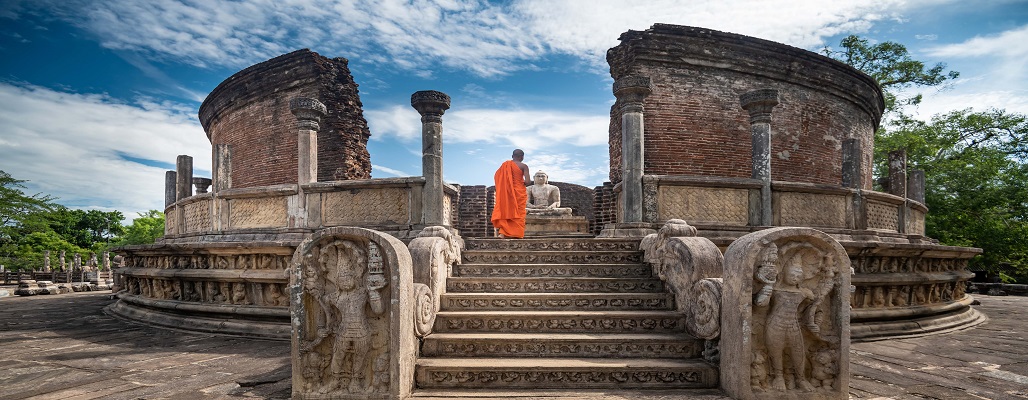 Ruins of the historical city of Polonnaruwa, Sri Lanka